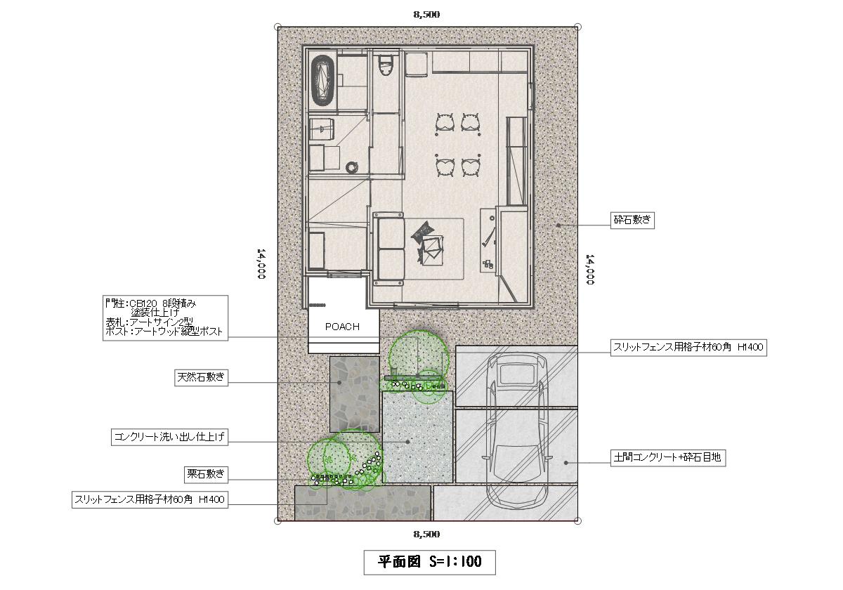 シンプルモダン Vol.152 図面