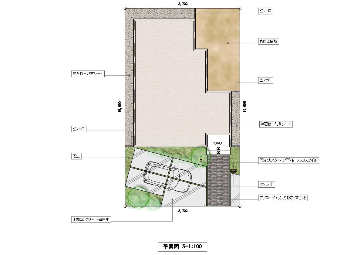 シンプルモダン Vol.137 図面